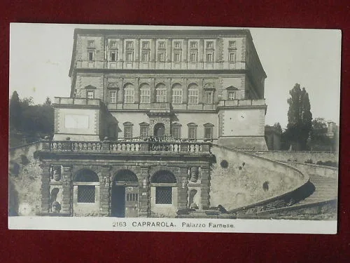 CAPRAROLA Palazzo Farnese non viaggiata anni 10 #3348