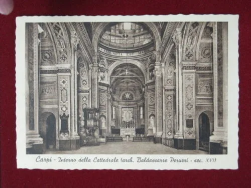 CARPI (MO) INTERNO CATTEDRALE NON VIAGGIATA #2797