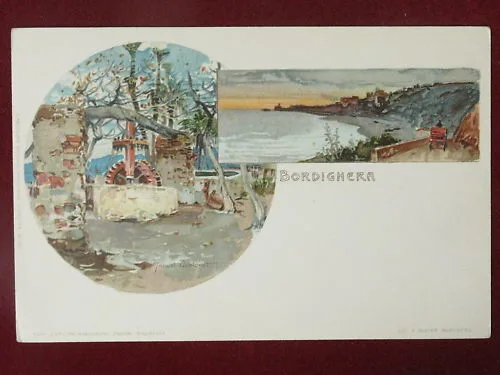BORDIGHERA illustrata M. Wielandt non viaggiata “900 f/p #3400