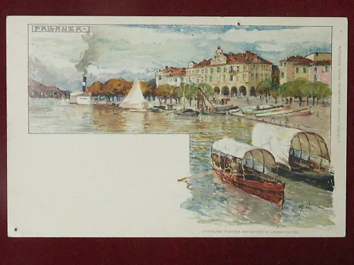 PALLANZA illustratore M. Wielandt non viaggiata “900 #3409