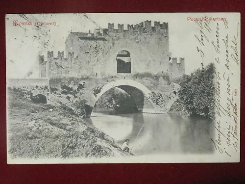 ROMA Dintorni viaggiata 900 #3469