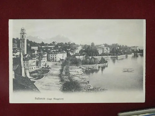PALLANZA Lago Maggiore non viaggiata anni 10 #3484