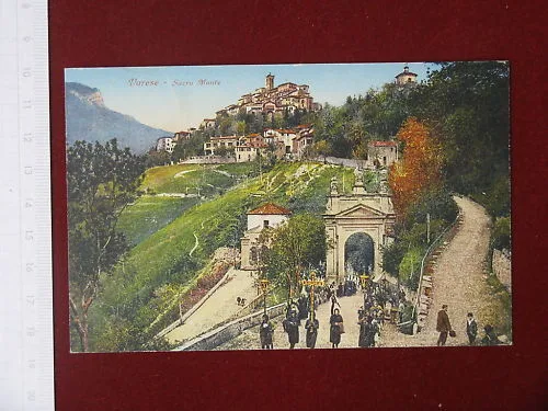 VARESE Sacro Monte non viaggiata anni 10 animata #3976