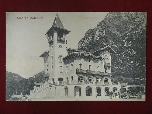 PIAN DELLE FUGAZZE Albergo Dolomiti NON VIAGGIATA #5205