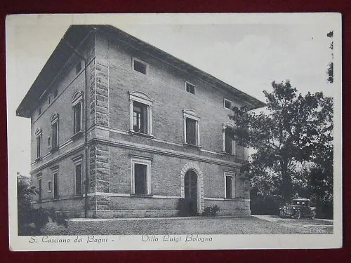 SAN CASCIANO BAGNI (SI) VILLA BOLOGNA NON VIAGGIATA #3741