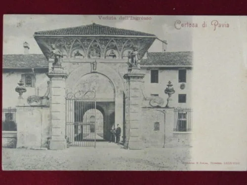 PAVIA Certosa viaggiata “900 #1708