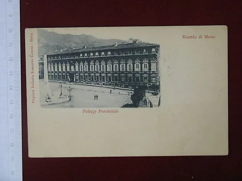 MASSA Palazzo Provinciale viaggiata 900 #3909