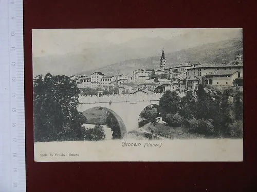 DRONERO Panorama non viaggiata 900 #3981