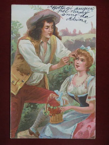 INNAMORATI illustrata viaggiata “900 #8842