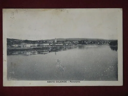 SESTO CALENDE PANORAMA ANNI 30 VIAGGIATA #6899