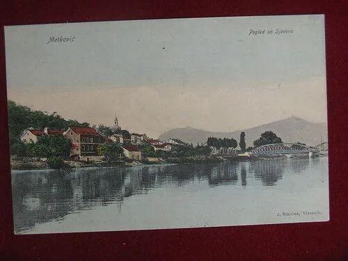 CROAZIA Metkovic Pogled sa Sjevera viaggiata “900 #10259