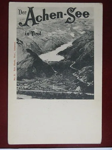 TIROLO Der Achen See no viaggiata “900 #4551