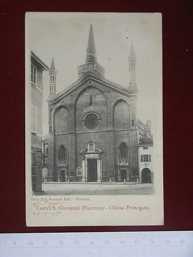 PIACENZA Castel S.Giovanni viaggiata, “900 #4027