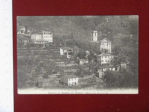 VEREZZO SAN DONATO San Remo viaggiata anni 20 #4051