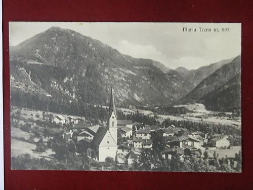 MARIA TRENS Campo di Trens no viaggiata anni 20 #5038