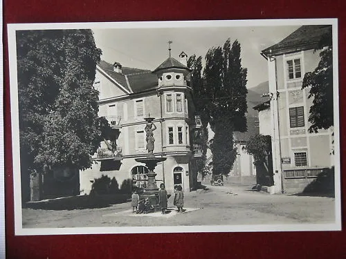 GLORENZA VENOSTA Veduta no viaggiata anni 40 #4563