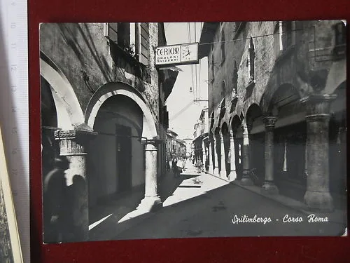 SPILIMBERGO Corso Roma viaggiata, anni 50 #4247