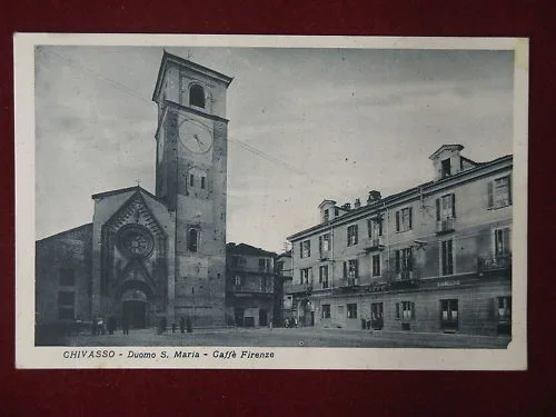 CHIVASSO CAFFE’ FIRENZE SCRITTA NON VIAGGIATA #4375