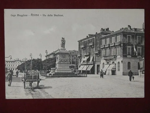 ARONA VIA DELLA STAZIONE NON VIAGGIATA #4353