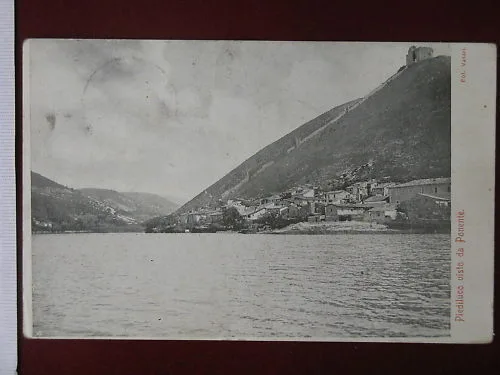 PIEDILUCO Visto da Ponente viaggiata anni 10 #4700