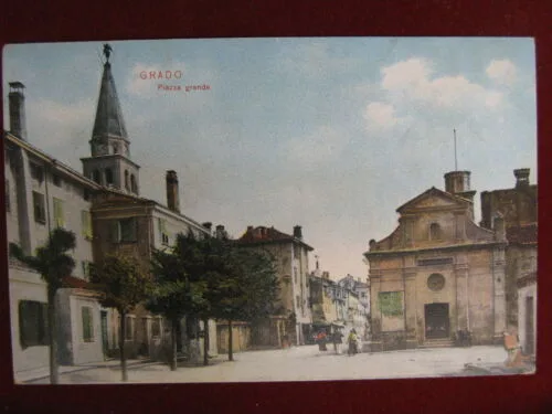 Grado Piazza Grande viaggiata animata “900 #12271