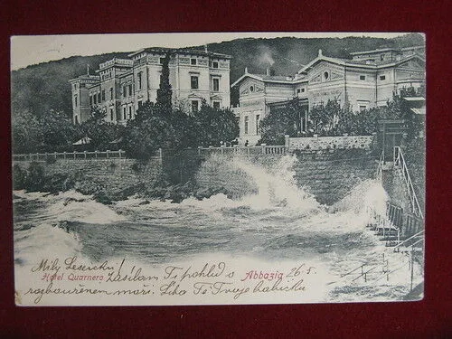 CROAZIA Hotel Quarnero viaggiata “900 #10248