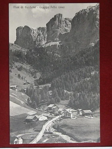 PLAN DI GARDENA Gruppo Sella no viaggiata anni 20 #4534