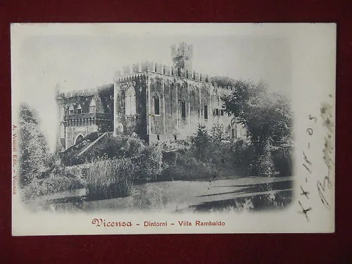 VICENZA Dintorni VILLA RAMBALDO “900 VIAGGIATA #4324