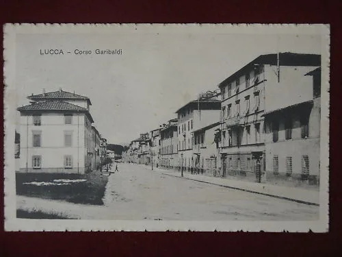 LUCCA CORSO GARIBALDI ANNI 10 VIAGGIATA #5278