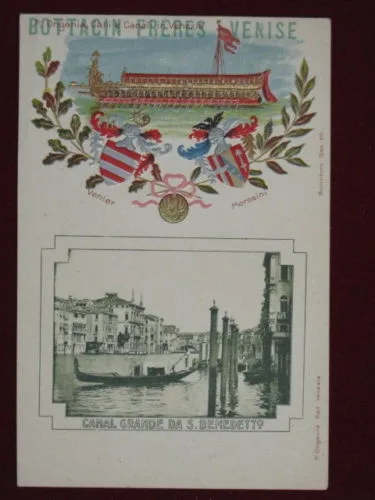 VENEZIA Canal Grande da S. Benedetto NON VIAGGIATA #1997