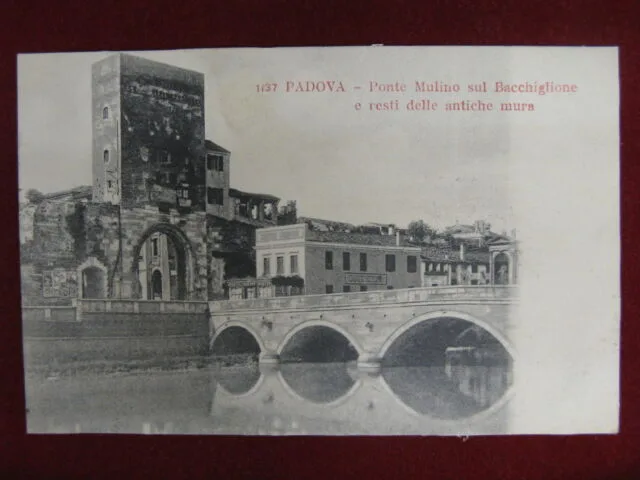 Padova Ponte Mulino 10/20 non viaggiata #11849