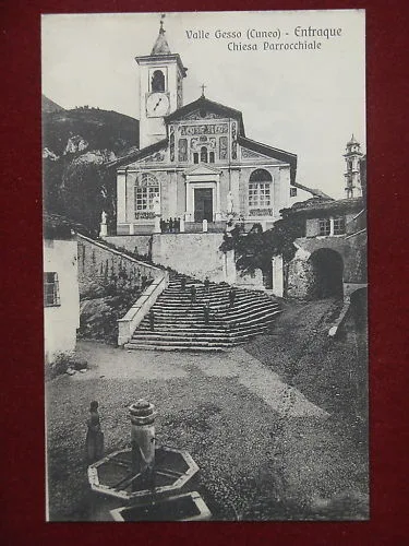 VALLE GESSO ENTRAQUE CHIESA NON VIAGGIATA #5622