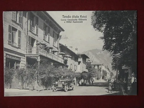 TENDA VALLE ROIA CORSO E HOTEL NAZIONALE NON VIAGGIATA #5627