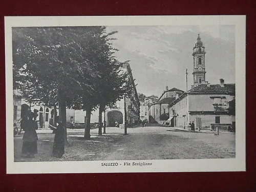 SALUZZO VIA SAVIGLIANO NON VIAGGIATA #5631\