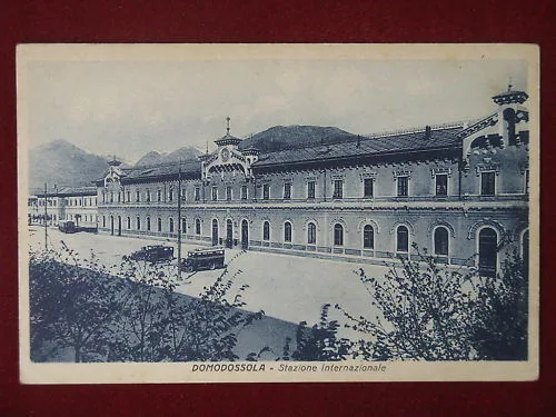 DOMODOSSOLA STAZIONE INTERNAZIONALE NON VIAGGIATA #5639