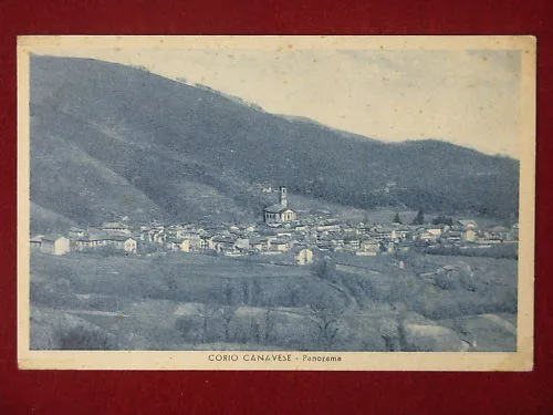 CORIO CANAVESE PANORAMA VIAGGIATA #5669