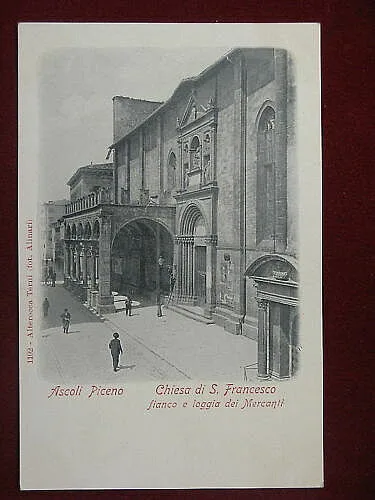 ASCOLI PICENO Chiesa S. Francesco no viaggiata “900 #8540