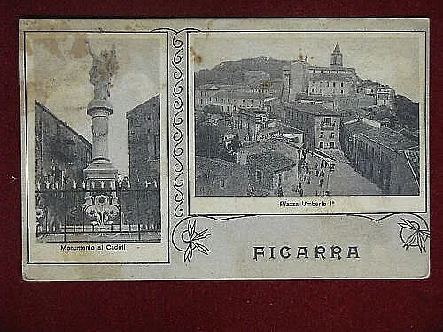 FICARRA Vedute viaggiata anni 30 #8925