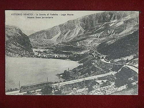 VITTORIO VENETO Stretto di Fadalto no viaggiata anni 30 #9328