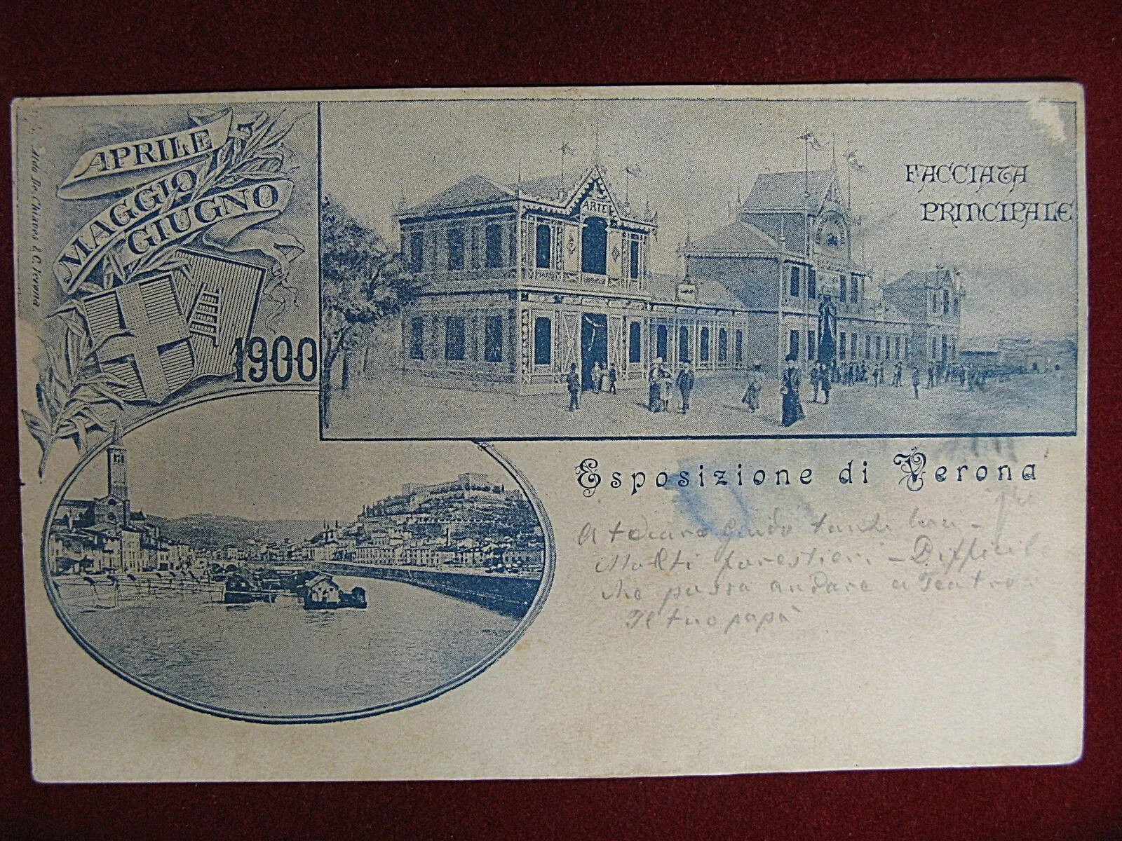 Esposizione di Verona Facciata Principale “900 viaggiata #11812