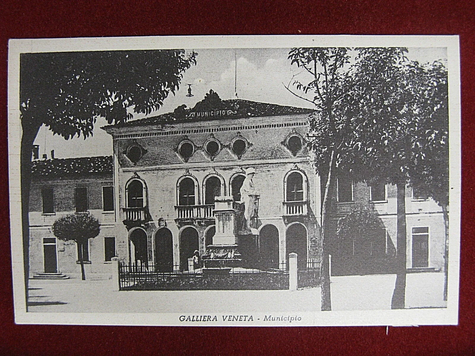 Galliera Veneta Municipio anni 20/30 non viaggiata #9178
