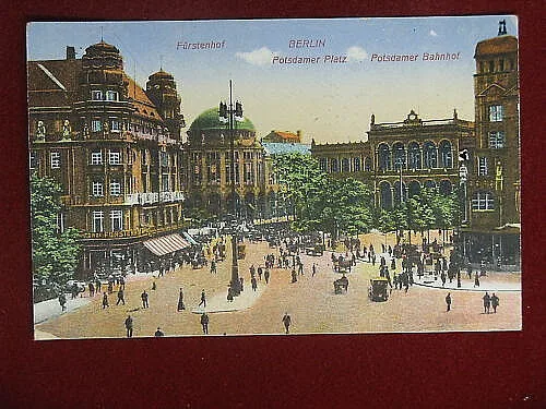 BERLINO Germania VIAGGIATA ANNI 20 #9678