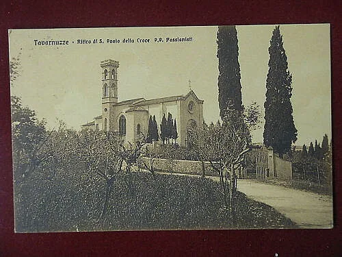 TAVARNUZZE Impruneta Ritiro San Paolo della Croce viaggiata anni 20 #7970