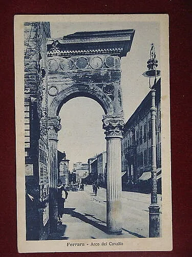 FERRARA Arco del Cavallo no viaggiata anni 30 #8145
