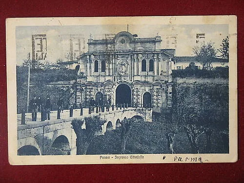 PARMA Ingresso Cittadella viaggiata anni 20 #8156