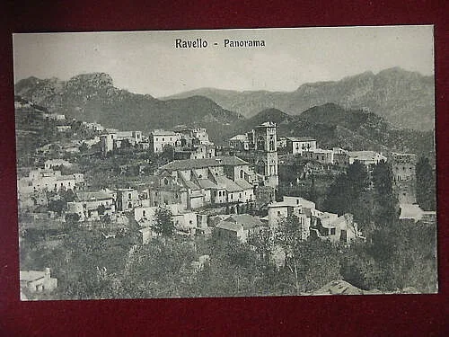 RAVELLO Panorama no viaggiata anni 20 #8274