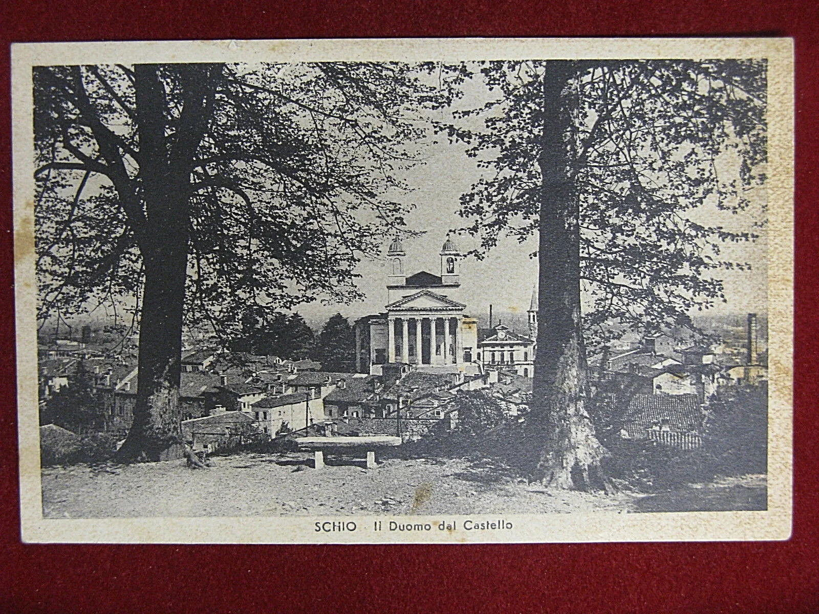 Schio Duomo anni 40, viaggiata #11924