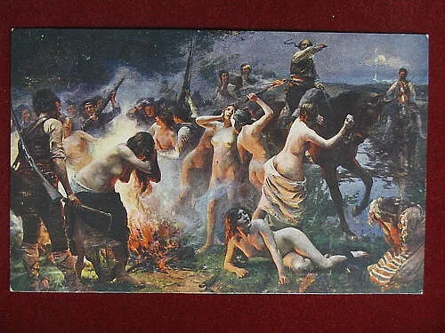 ORRORE DELLA GUERRA illustrata non viaggiata anni 10 #8793