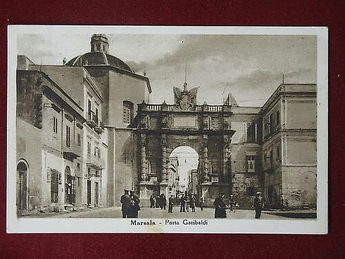 MARSALA PORTA GARIBALDI ANNI 40 VIAGGIATA #6511