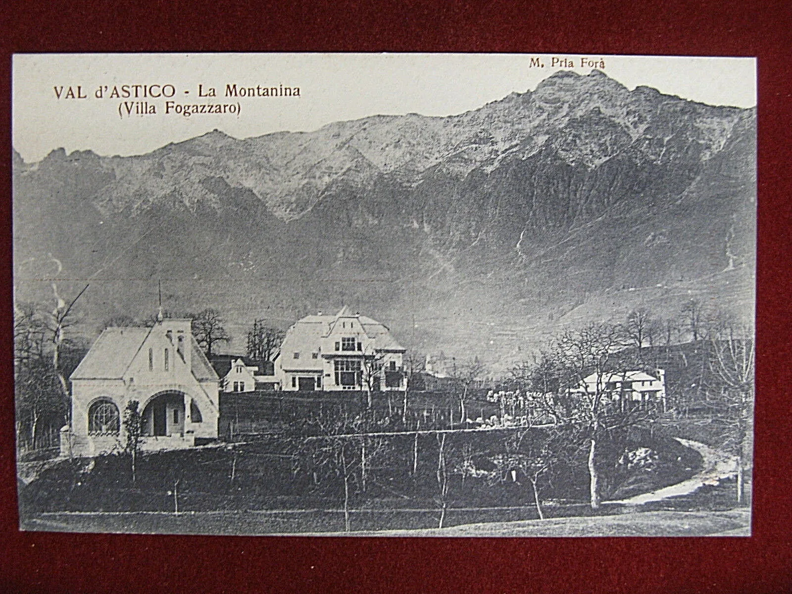 Val d’Astico La Montanina anni 20/30 non viaggiata #11950